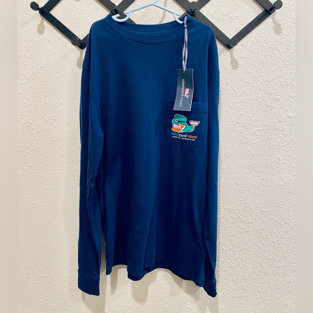 Vineyard Vines St. Patrick long sleeve shirt - XS